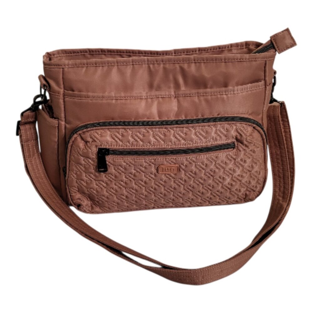 Lug Shimmy Blush Pink Crossbody Bag